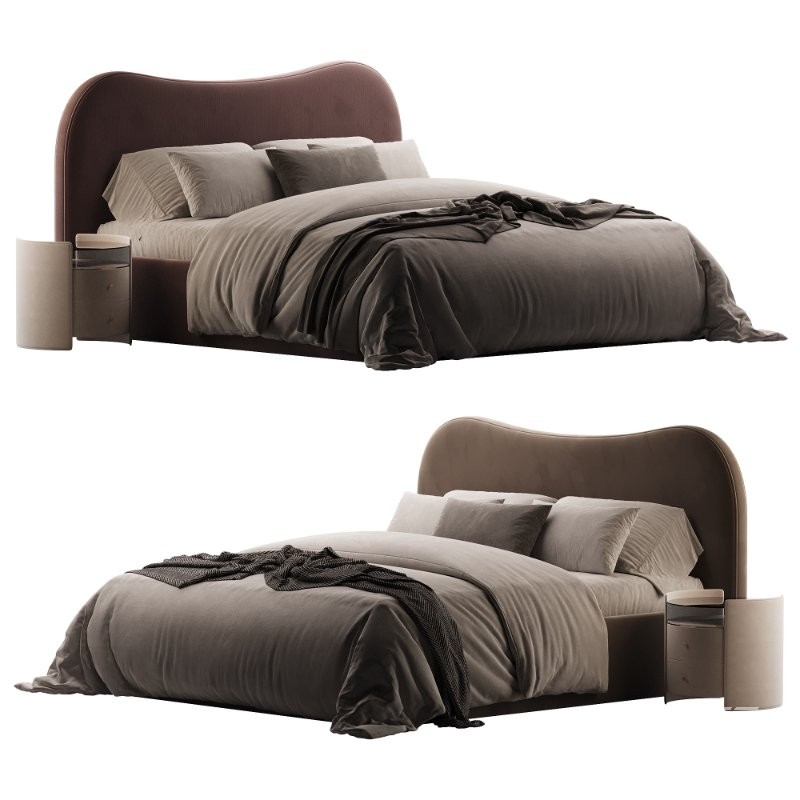 Caldwell Camel Brown Upholstered - Image 2