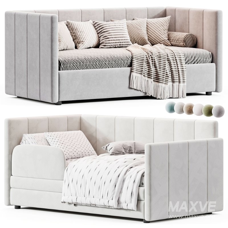 Children’s Soft Bed Quadra Light - Image 1