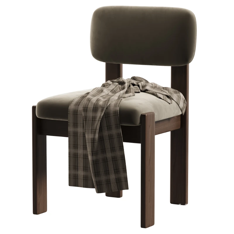 Colton Dark Stain Dining Chairs - Image 5
