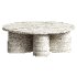 Fifih Center Table Travertine - Thumbnail 3