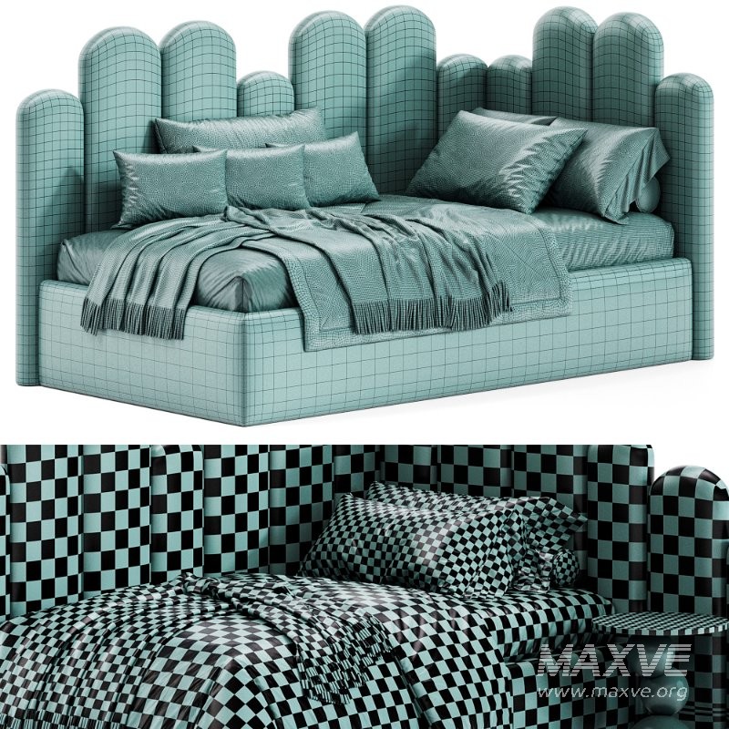 Corner bed Savoyardi kids 2 - Image 7