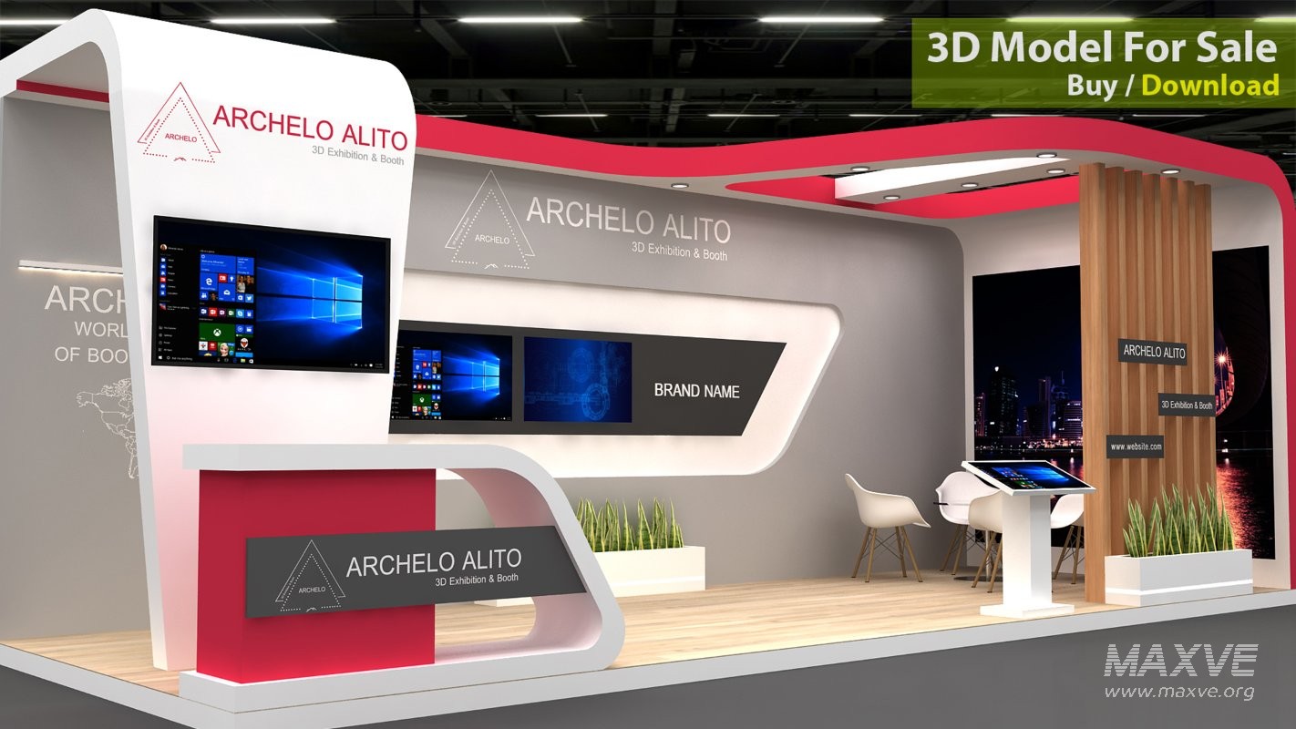 stall exhibition booth - Image 1