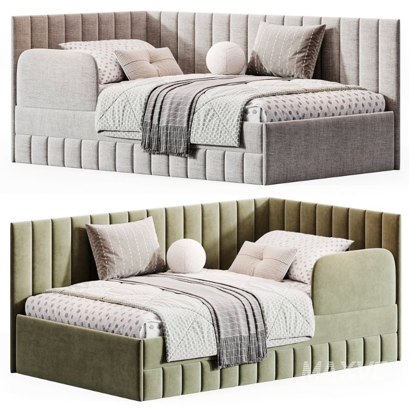 Children’s soft sofa bed Laini - Image 2