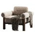 Maxton Chair in Grey Marl Pax Boucle - Thumbnail 4
