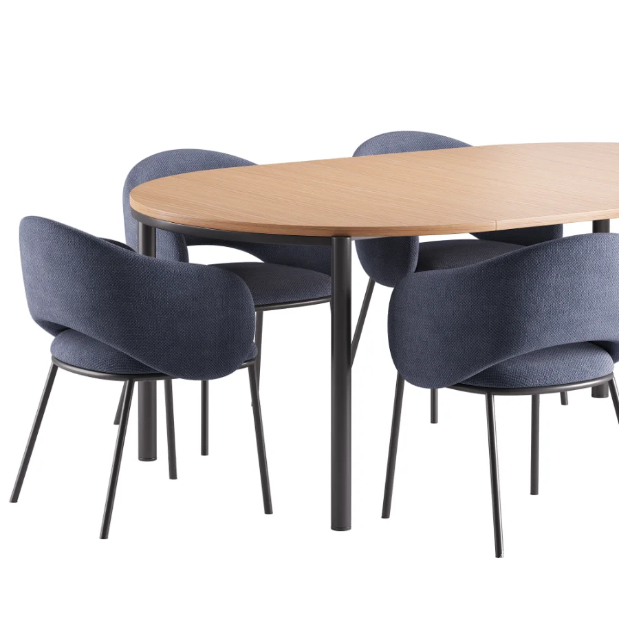 Maina Chair and Montuiri Extendable Table - Image 6