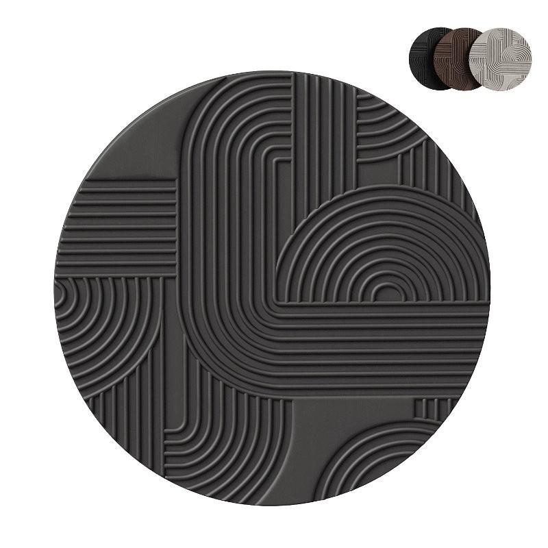 Geometric Echoes Wall Art - Image 3