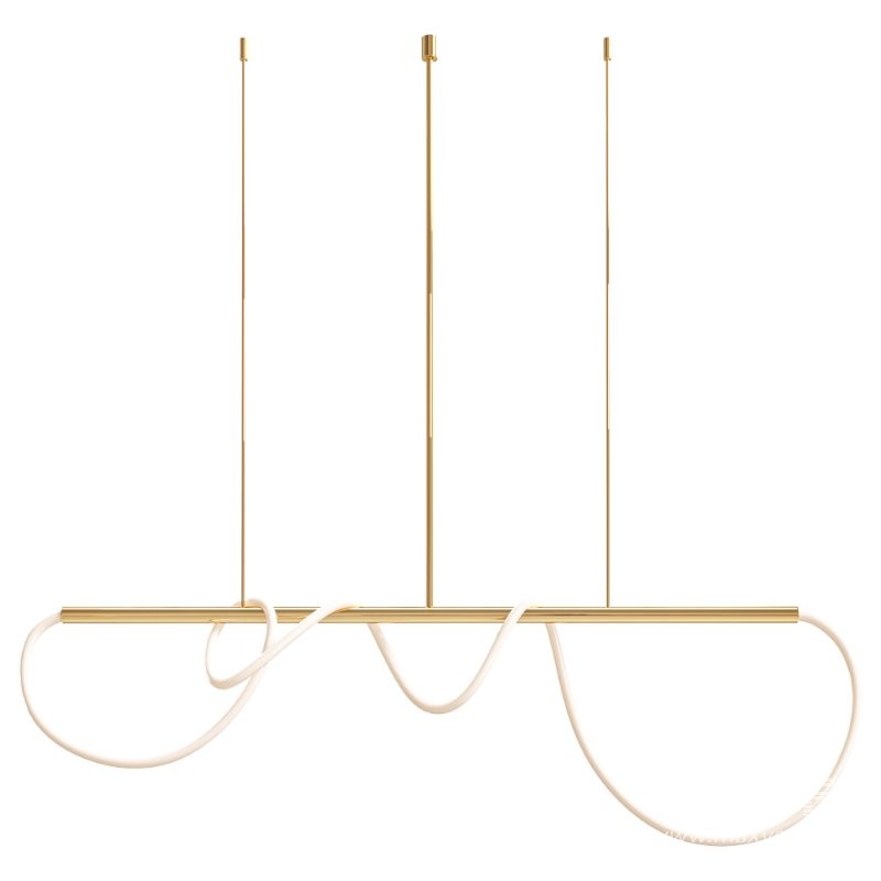 3 Luke Lamp Pendant Light Tracer Bar - Image 1