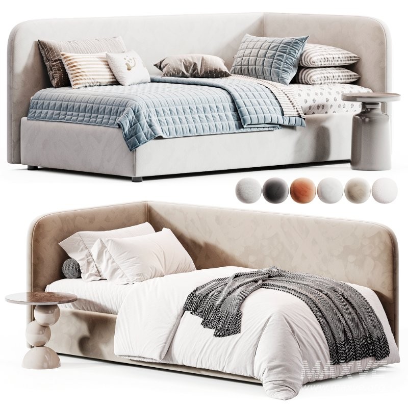 Children’s soft sofa bed Erica - Image 3