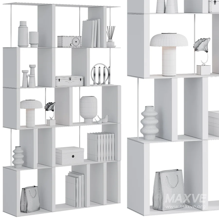 Shelves Decorative – Rack Set 25 - Image 4