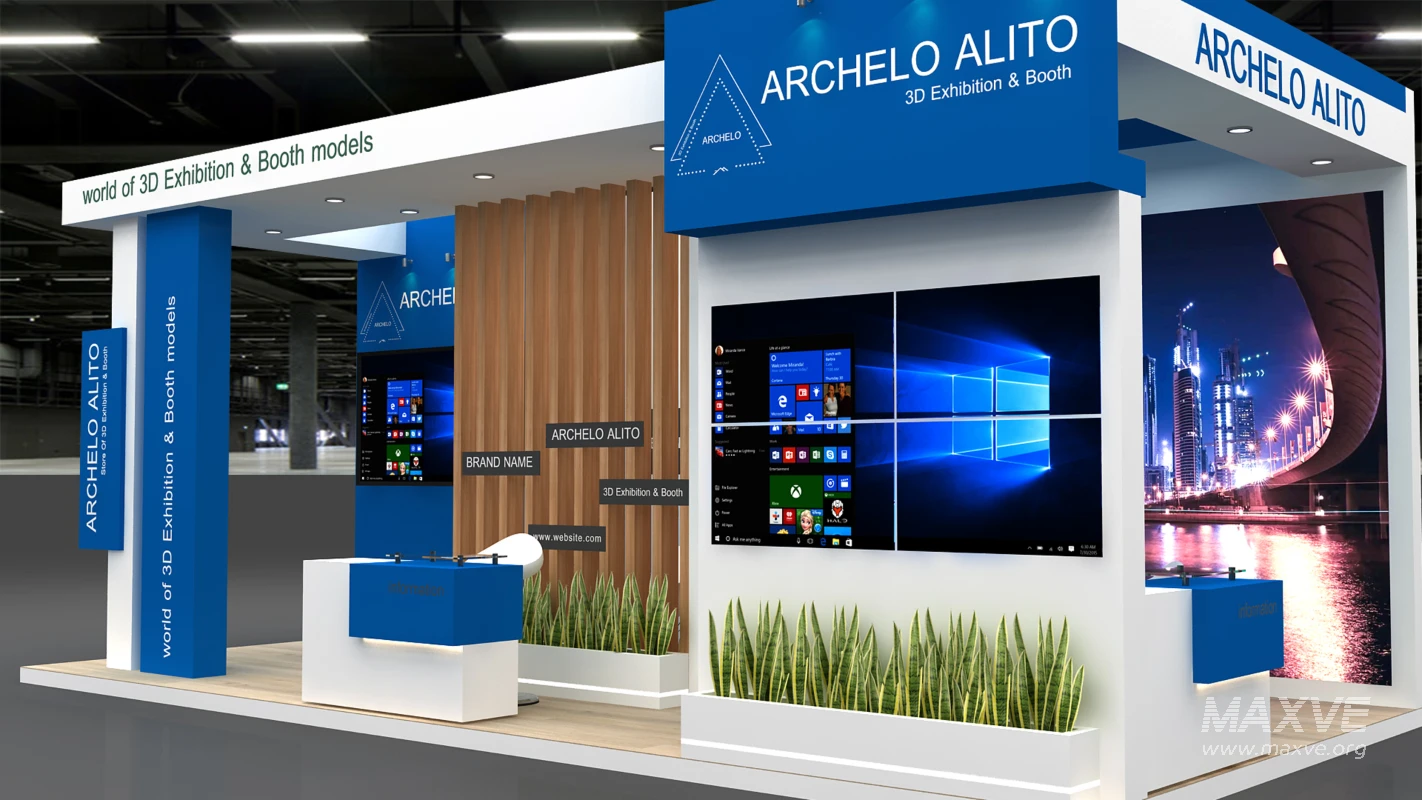 stand kiosk booth - Image 1