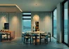 Modern villa living room and dining room interior - Thumbnail 4