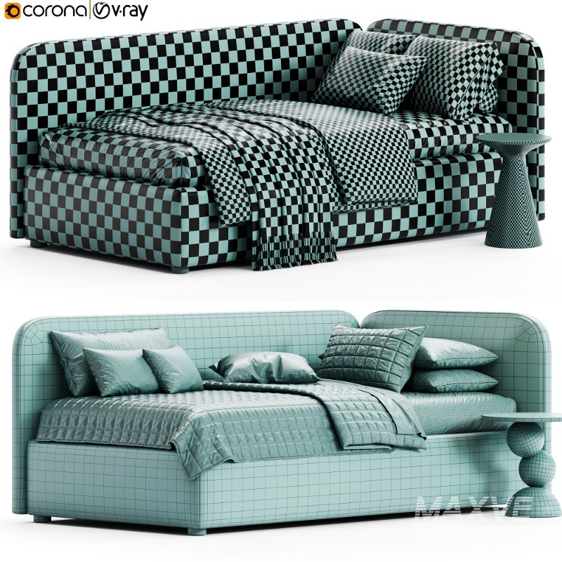 Corner bed Bruni kids - Image 7