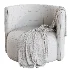 Brinkley Velvet Swivel Chair - Thumbnail 7