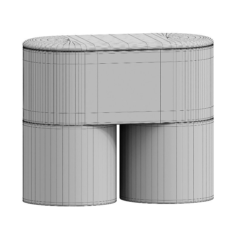 Fin Bedside Table - Image 1