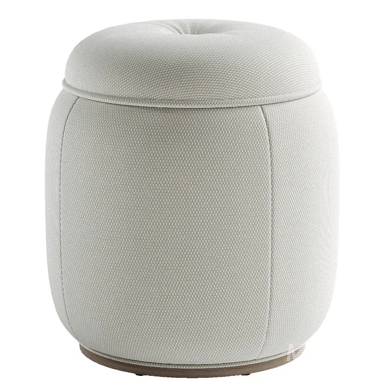 Dialogue Beige Ottoman - Image 7