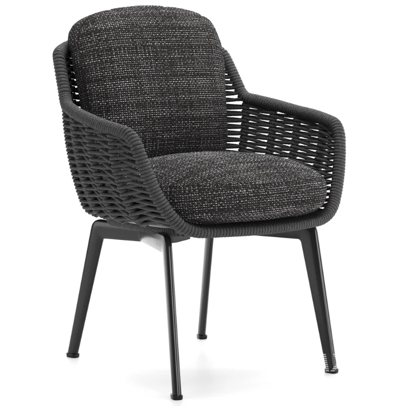 Belt Cord Outdoor Dining Chair - Image 5