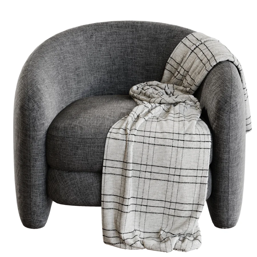 Dakota Shearling Armchair - Image 2