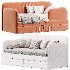 Children’s soft sofa bed Bunny - Thumbnail 1