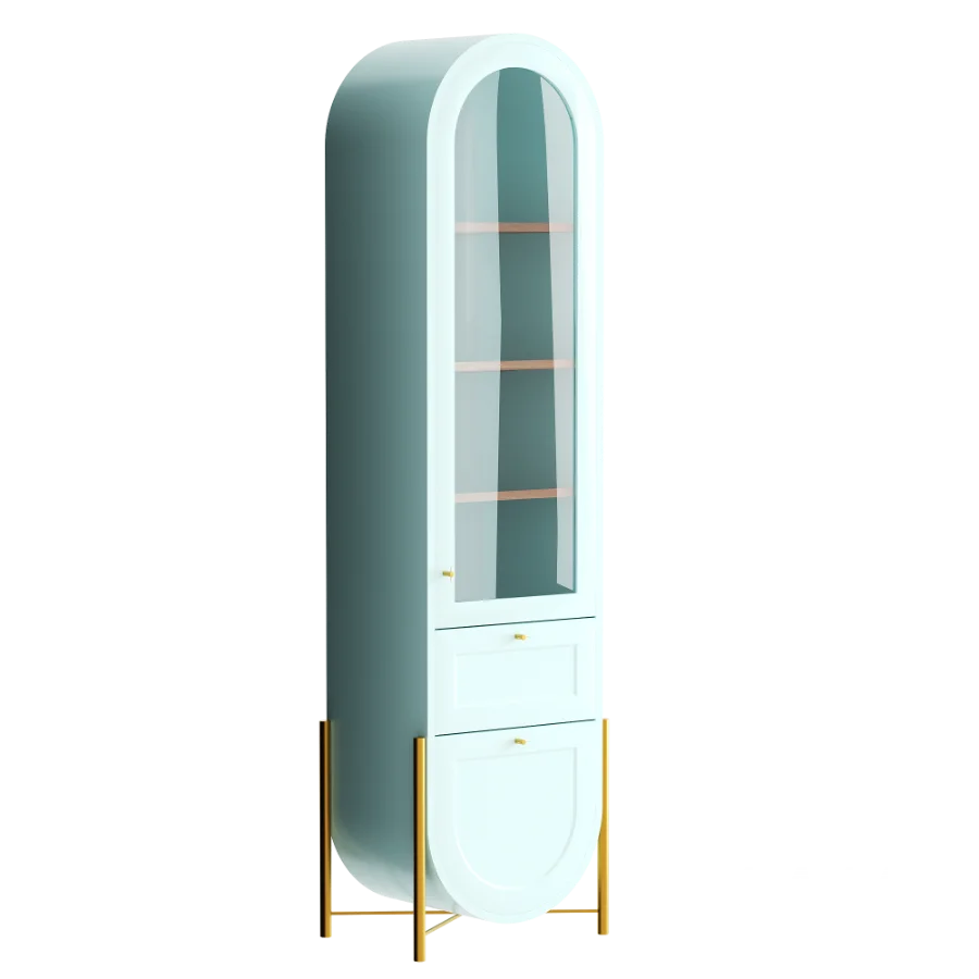 Arched Display Cabinet - Image 1