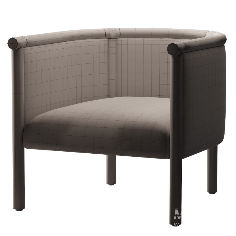 Tweed Lounge Chair - Image 5