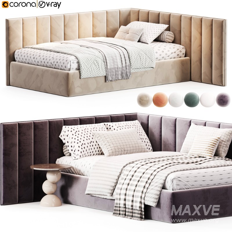 Corner bed Daisy kids By Sensorsleep - Image 2