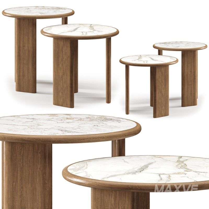 Persimmon Wood Dining Table - Image 4