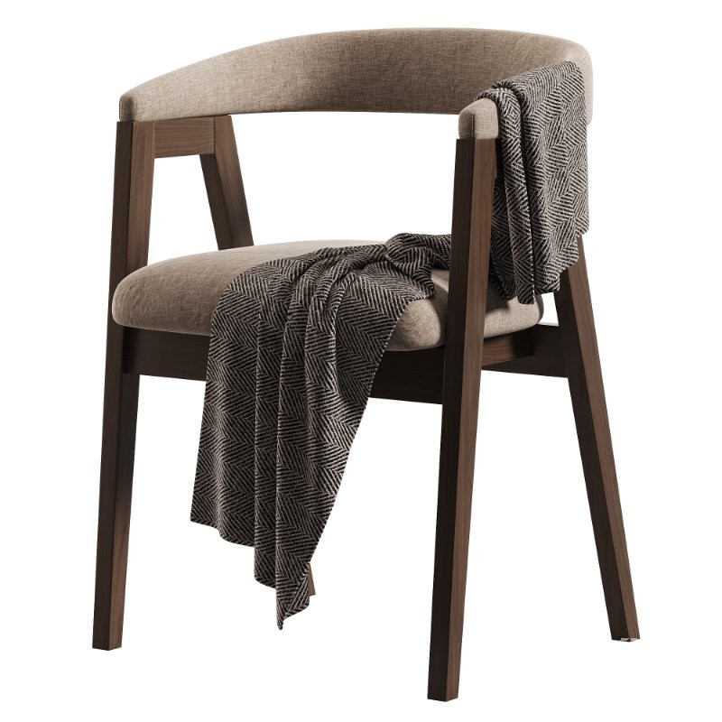 Chair Trevor Velvet Beige - Image 3