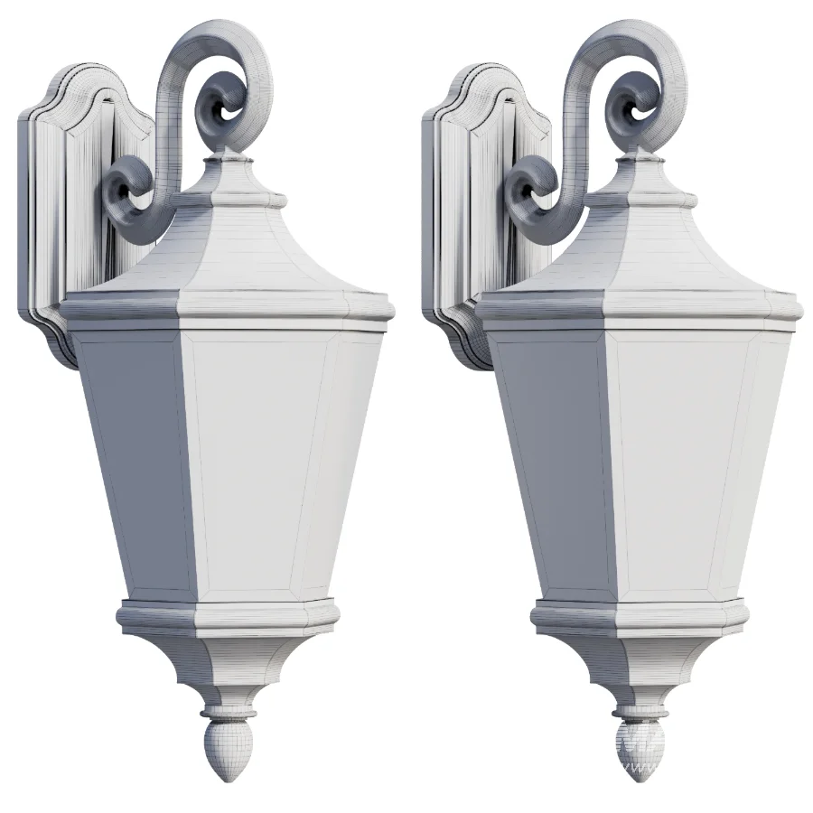 Classic exterior wall light set1 - Image 3