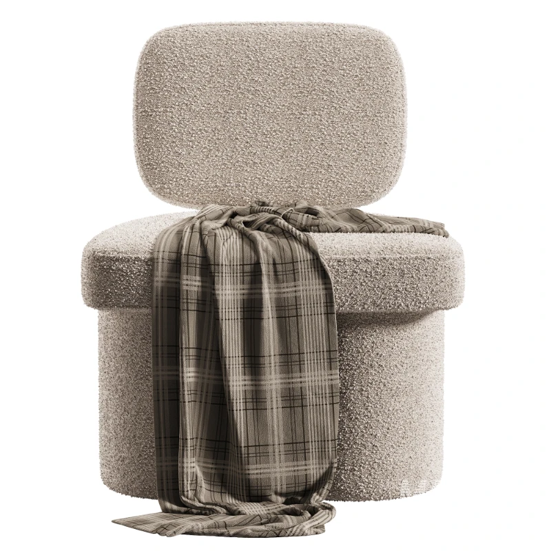 Thea Accent Chair in Forest Green Corduroy - Image 2