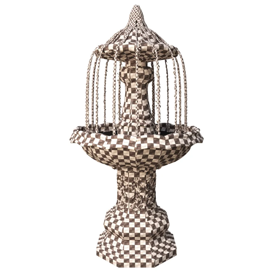 Classic Garden Fountain 02 - Image 7