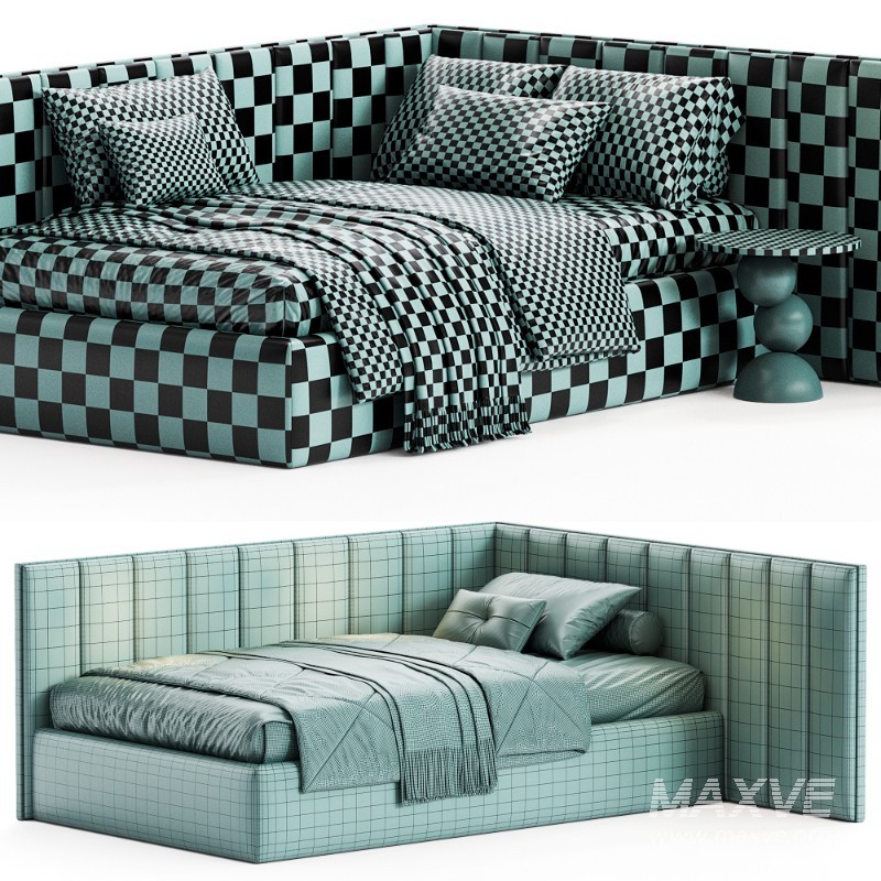 Corner bed Daisy kids By Sensorsleep - Image 7