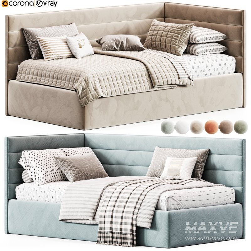 Corner bed Line kids By Sensorsleep - Image 1