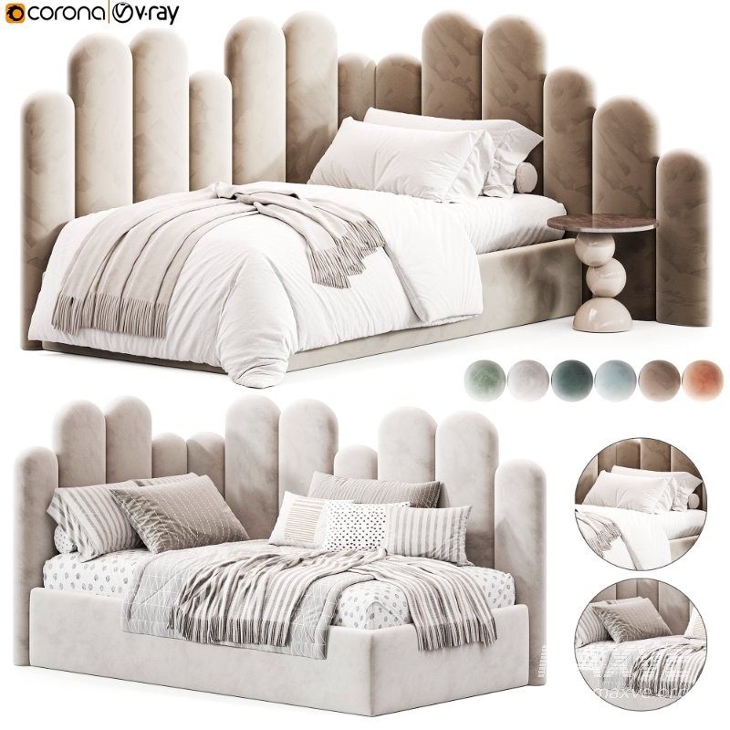 Corner bed Savoyardi kids 2 - Image 4