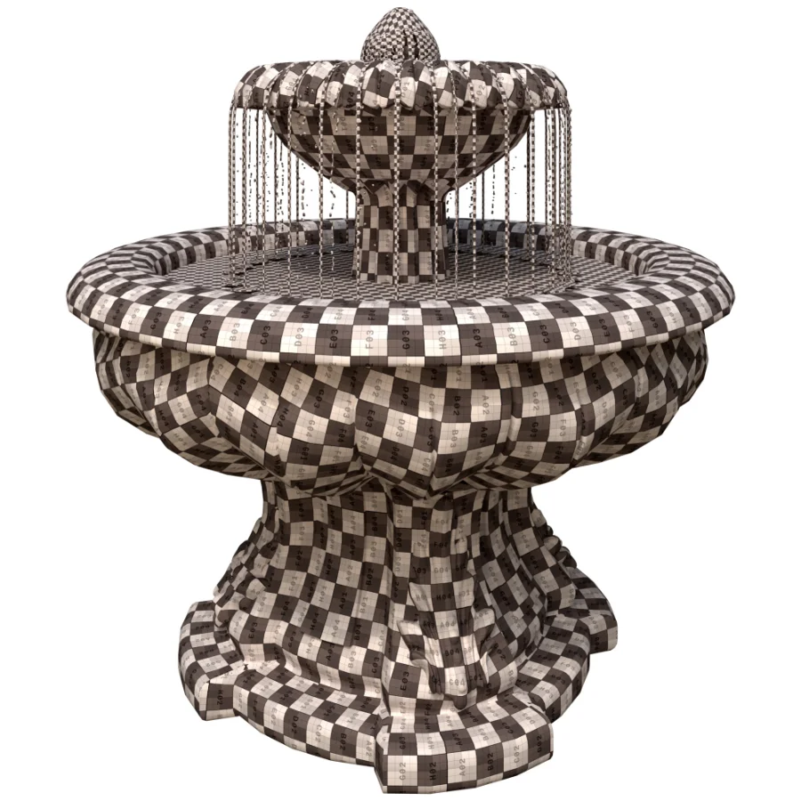 Classic Garden Fountain 03 - Image 7