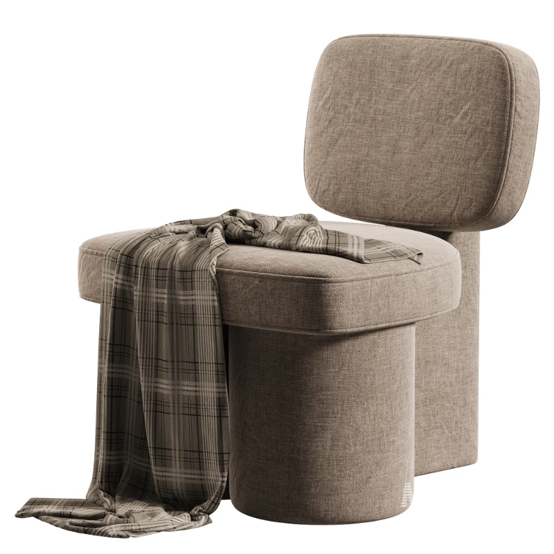 Thea Accent Chair in Forest Green Corduroy - Image 6