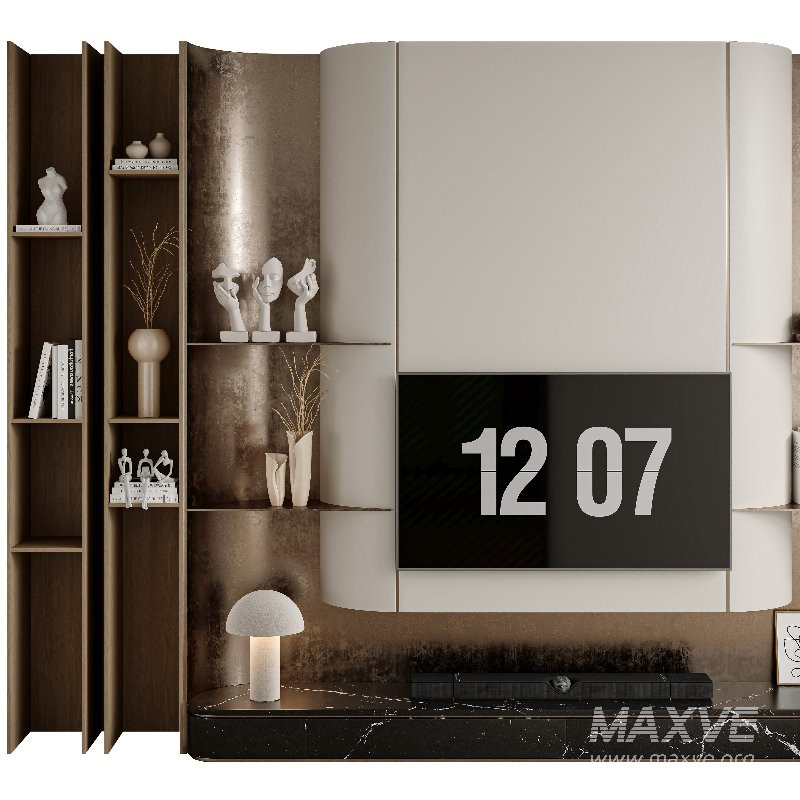 TV Wall-Set 09 - Image 1