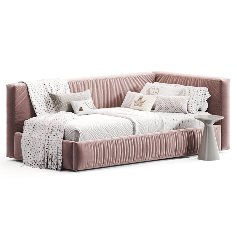 Corner Soft Bed MONA by Mamoony - Image 1