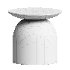 Skylar Concrete Indoor Outdoor Side Table - Thumbnail 1