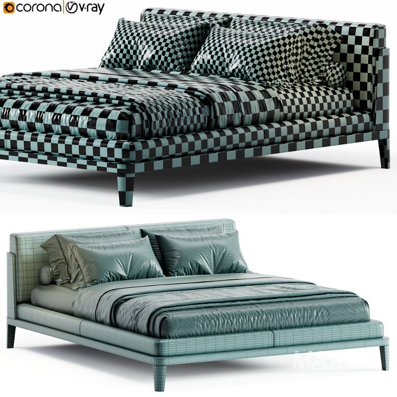 Assuan Bed MisuraEmme - Image 4