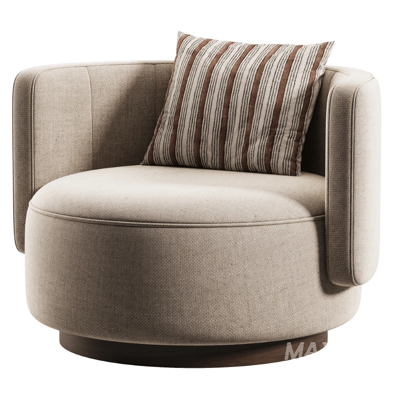 Round Solid Wood chair - Image 4