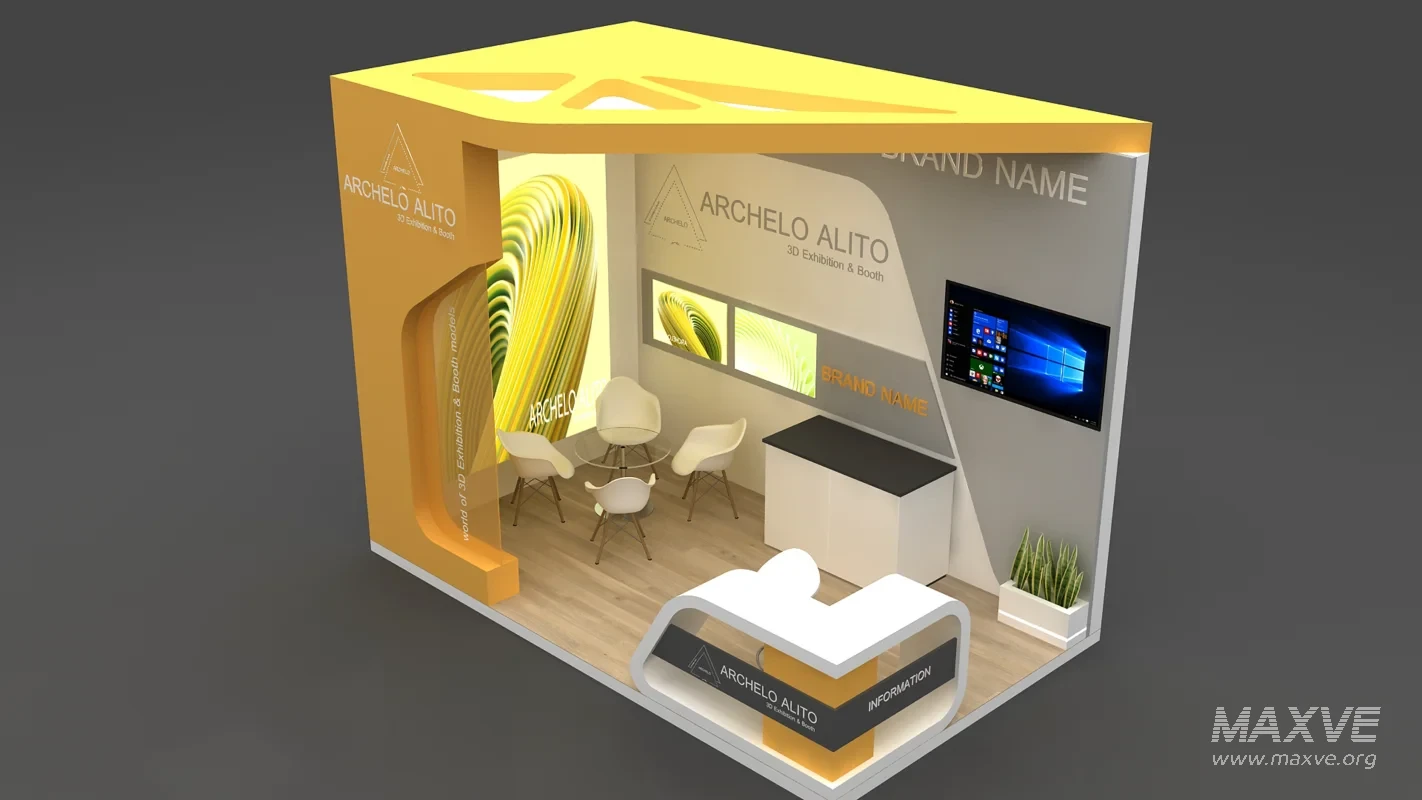 small booth stand - Image 4