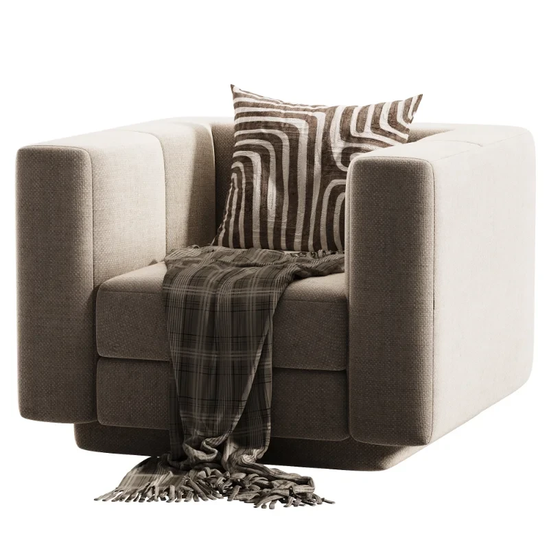 Yarrow Camel Woven Fabric Swivel Chair - Image 3