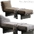 Jazz chaise lounge by Mascheroni - Thumbnail 4
