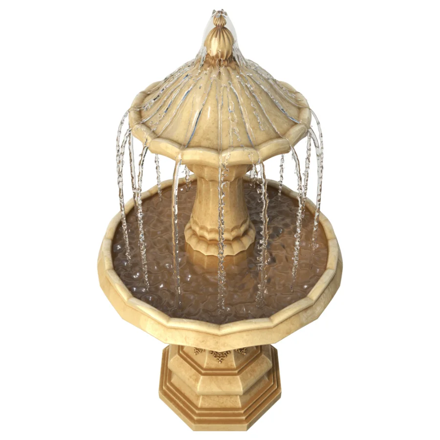 Classic Garden Fountain 02 - Image 2