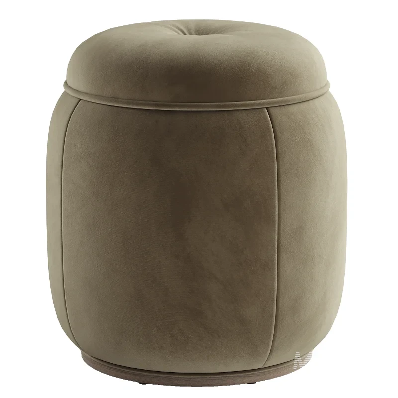 Dialogue Beige Ottoman - Image 4