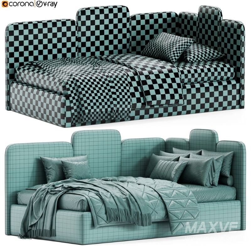 Corner bed Pikachu Design - Image 7