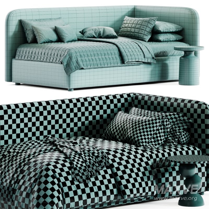 Children’s soft sofa bed Erica - Image 7