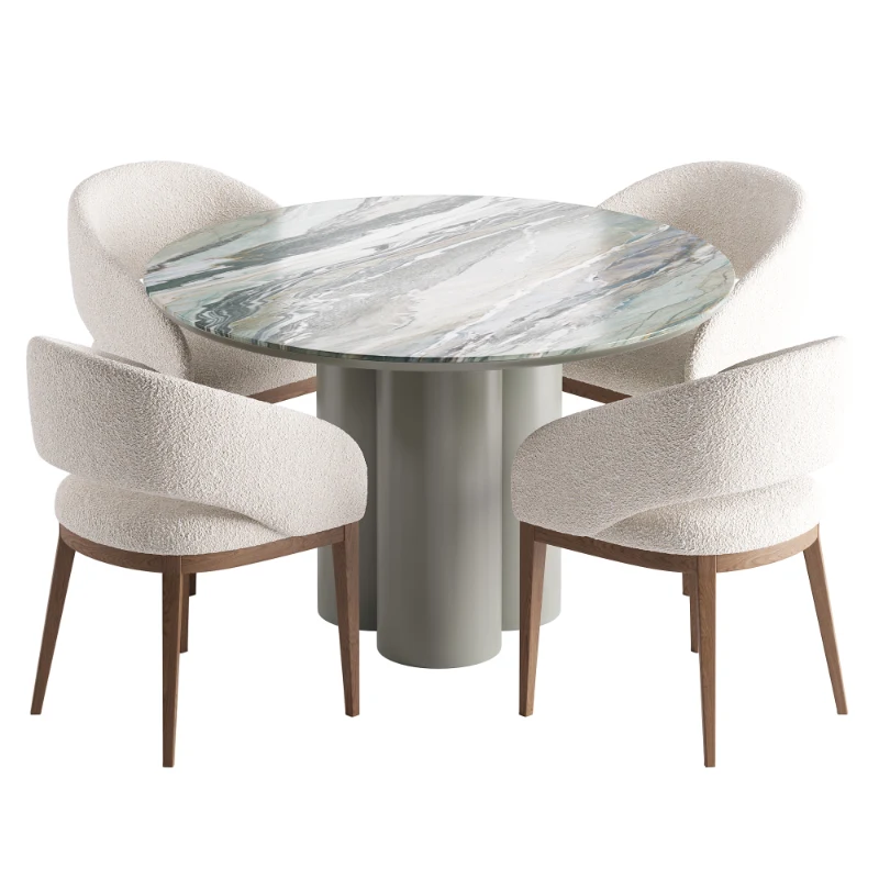 Allen Chair 2 and Salford Table - Image 1