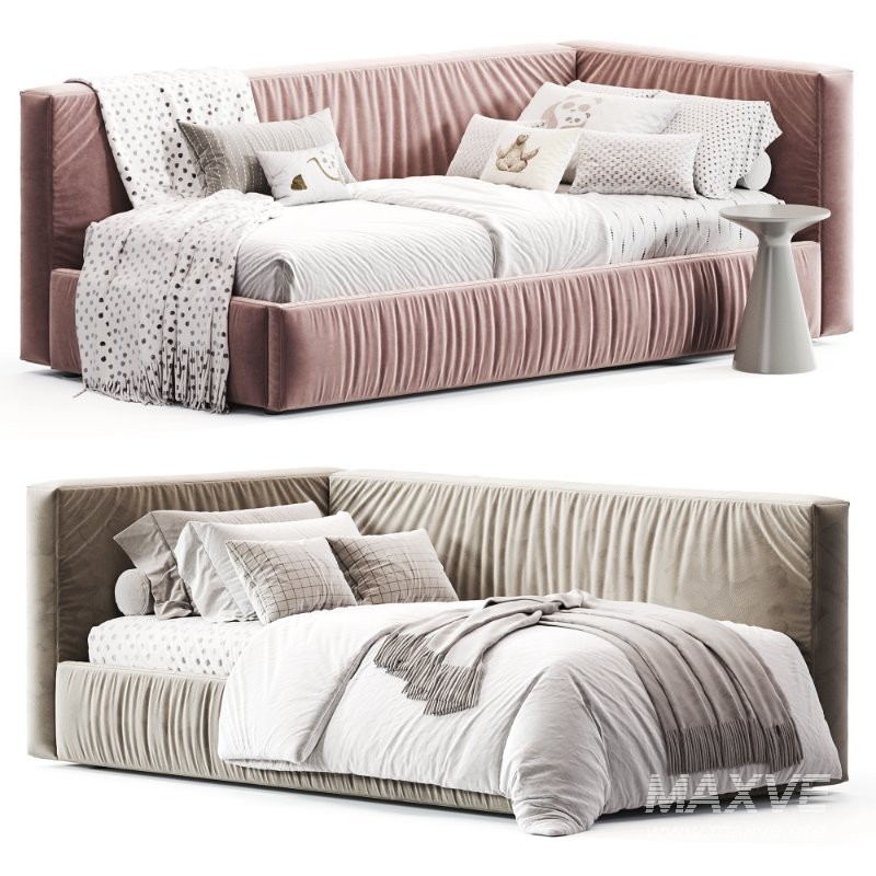 Corner Soft Bed MONA by Mamoony - Image 5