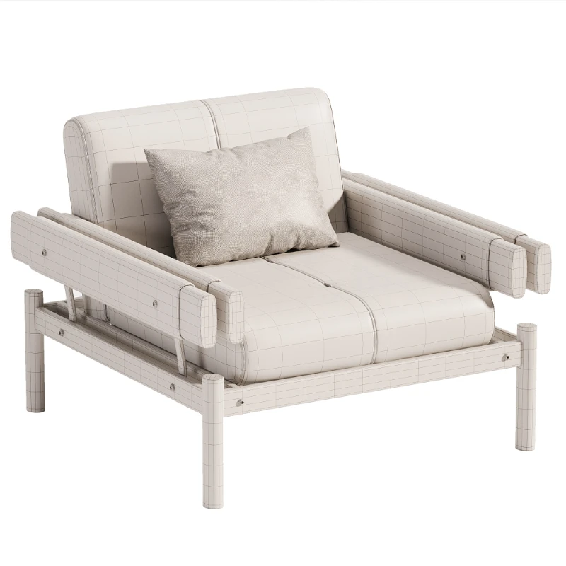 Pair of MP-19 armchair by Percival Lafer - Image 7